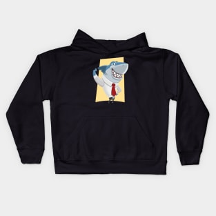 Well Dressed Shark Kids Hoodie